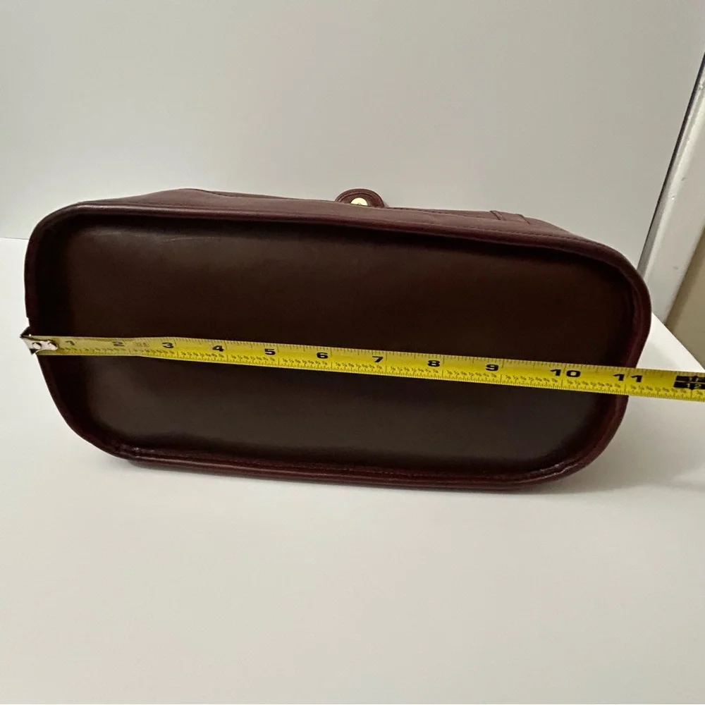 Brahmin - Vintage Brown Leather Tote Bag - Picture 15 of 16